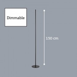 InLight Επιδαπέδιο φωτιστικό LED από μαύρο μέταλλο  (45012)