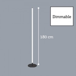 InLight Επιδαπέδιο φωτιστικό LED από μαύρο μέταλλο  (45013)