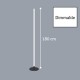 InLight Επιδαπέδιο φωτιστικό LED από μαύρο μέταλλο  (45013)