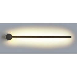 InLight Επιτοίχιο φωτιστικό από μαύρο μέταλλο (43014-BL)