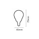 InLight E14 LED G45 8watt 3000K Θερμό Λευκό (7.14.08.14.1)
