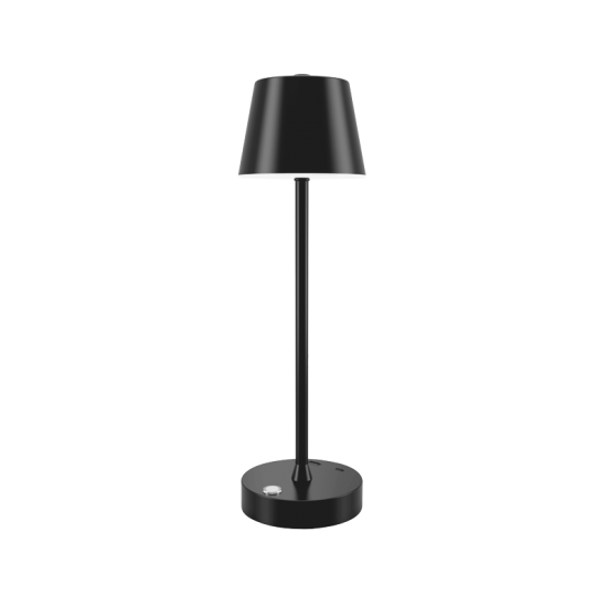 InLight Tahoe Rechargeable Table Lamp Black CCT TOUCH (80100210)