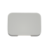 InLight Silver Outdoor Wall Lamp White (80202420)
