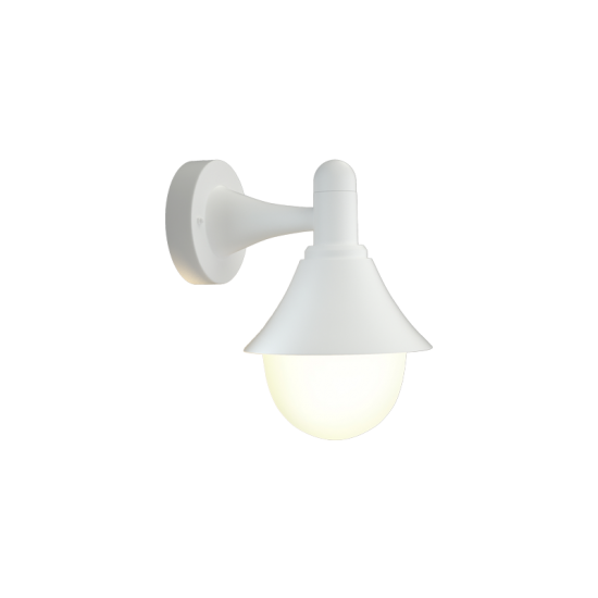 InLight Rabun Outdoor Wall Lamp White (80202524)
