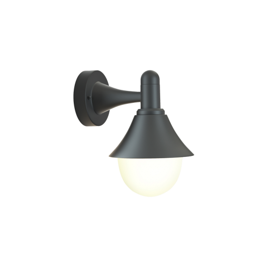 InLight Rabun Outdoor Wall Lamp Black (80202514)