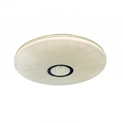 InLight Πλαφονιέρα οροφής από λευκό ακρυλικό (42161-Β-Λευκό)