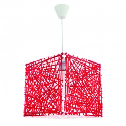 InLight Κρεμαστό φωτιστικό από κόκκινο plexiglass (4339-Κόκκινο)