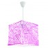 InLight Κρεμαστό φωτιστικό από ροζ plexiglass (4339-Ροζ)