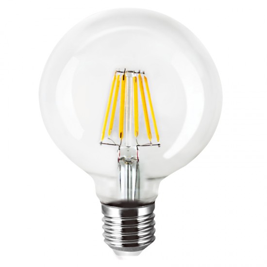E27 LED Filament G95 6watt Dimmable (7.27.06.16.1) E27 LED Filament G95 6watt Dimmable (7.27.06.16.1)