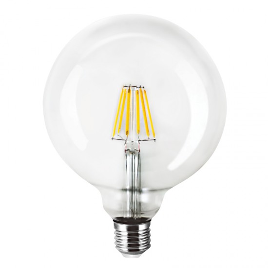 Ε27 LED Filament G125 8watt (7.27.08.27.1) Ε27 LED Filament G125 8watt (7.27.08.27.1)