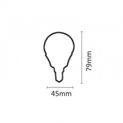 InLight E14 LED G45 7watt 3000K Θερμό Λευκό (7.14.07.14.1)