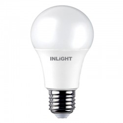InLight E27 LED A60 10watt 6500K Ψυχρό Λευκό (7.27.10.03.3)