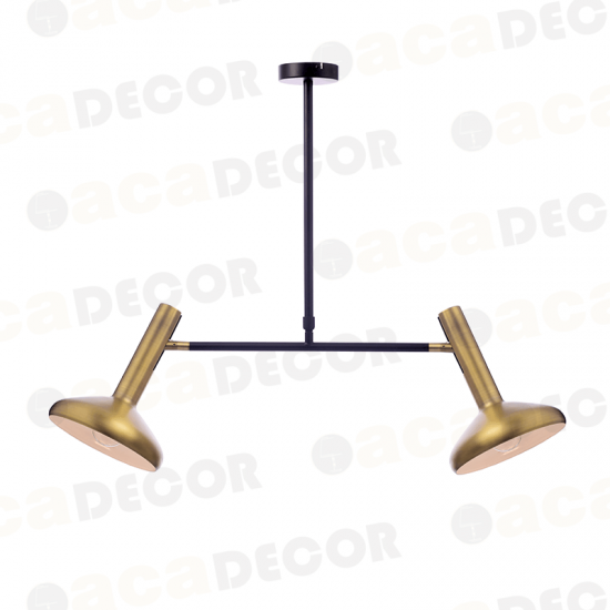^ΚΡΕΜΑΣΤΟ Φ/Σ 2ΧΕ27 ΟΡΕΙΧΑΛΚΟ+ΜΑΥΡΟ 69Χ20XΗ92CM SHERLOCK ^ΚΡΕΜΑΣΤΟ Φ/Σ 2ΧΕ27 ΟΡΕΙΧΑΛΚΟ+ΜΑΥΡΟ 69Χ20XΗ92CM SHERLOCK