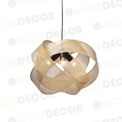 ^ΚΡΕΜΑΣΤΟ Φ/Σ 3ΧΕ27 ΧΡΥΣΟ ΜΕΤΑΛΛΟ D52XH120CM VITRUVIUS