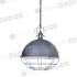^ΚΡΕΜΑΣΤΟ Φ/Σ 1ΧΕ27 ΜΕΤΑΛΛΙΚΟ ΓΚΡΙ Φ35ΧΗ120CM HAMMER