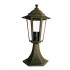 LATERN HEXAGON RUST E27 BASE
