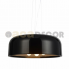 ΚΡΕΜΑΣΤΟ Φ/Σ 3XE27 ΜΕΤΑΛΛΙΚΟ ΜΑΥΡΟ Φ48cm SALON