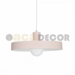 ΚΡΕΜΑΣΤΟ Φ/Σ 1ΧΕ27 ΜΕΤΑΛΛΙΚΟ ΠΑΛ ΡΟΖ Φ36ΧΗ120CM DOMENICA