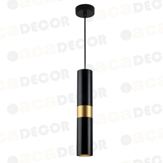 ^ΚΡΕΜΑΣΤΟ Φ/Σ 1XGU10 ΜΑΥΡΟ ΜΕΤΑΛΛΙΚΟ D8XH120CM DA VINCI ^ΚΡΕΜΑΣΤΟ Φ/Σ 1XGU10 ΜΑΥΡΟ ΜΕΤΑΛΛΙΚΟ D8XH120CM DA VINCI