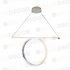 ^ΚΡΕΜΑΣΤΟ Φ/Σ LED 32W 3000K 1920LM ΧΡΩΜΙΟ ΑΛΟΥΜΙΝΙΟ 64Χ17ΧΗ120CM ZERO