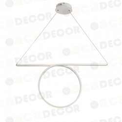 ^ΚΡΕΜΑΣΤΟ Φ/Σ LED 43W 3000K 2580LM ΛΕΥΚΟ ΑΛΟΥΜΙΝΙΟ 88Χ17ΧΗ120CM ZERO