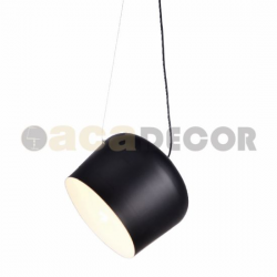 ΚΡΕΜΑΣΤΟ Φ/Σ 1ΧΕ27 ΜΑΥΡΟ ΜΕΤΑΛΛΙΚΟ Φ27ΧΗ120CM NOVA