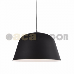 ΚΡΕΜΑΣΤΟ Φ/Σ 1ΧΕ27 ΜΕΤΑΛΛΙΚΟ ΜΑΥΡΟ Φ40ΧΗ120CM PALLADA