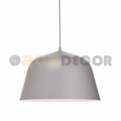 ΚΡΕΜΑΣΤΟ Φ/Σ 1ΧΕ27 ΜΕΤΑΛΛΙΚΟ ΓΚΡΙ Φ40ΧΗ120CM PALLADA
