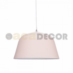 ΚΡΕΜΑΣΤΟ Φ/Σ 1ΧΕ27 ΜΕΤΑΛΛΙΚΟ ΠΑΛ ΡΟΖ Φ40ΧΗ120CM PALLADA
