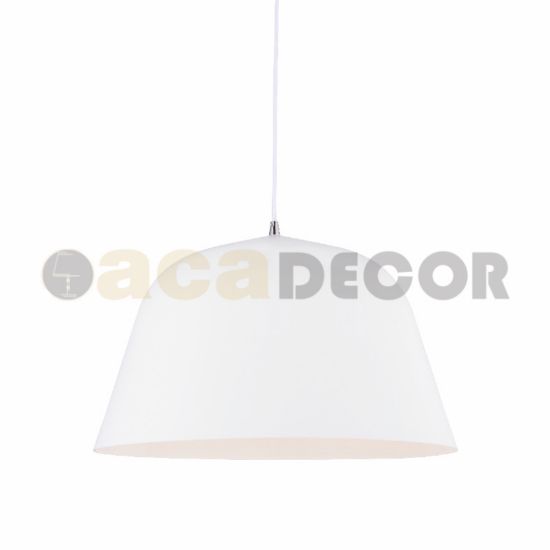 ΚΡΕΜΑΣΤΟ Φ/Σ 1ΧΕ27 ΜΕΤΑΛΛΙΚΟ ΛΕΥΚΟ Φ40ΧΗ120CM PALLADA ΚΡΕΜΑΣΤΟ Φ/Σ 1ΧΕ27 ΜΕΤΑΛΛΙΚΟ ΛΕΥΚΟ Φ40ΧΗ120CM PALLADA