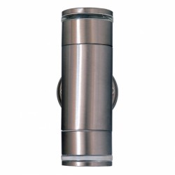 WLC 3023 SL ΑΠΛΙΚΑ  ΚΥΛΙΝΔΡΟΣ UP/DOWN GU10 2X50W INOX