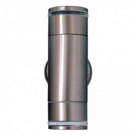 WLC 3023 SL ΑΠΛΙΚΑ  ΚΥΛΙΝΔΡΟΣ UP/DOWN GU10 2X50W INOX