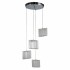 PDC 629/4 4/Φ 48W-LED ΡΟΖΕΤΑ ΚΡΥΣΤΑΛΛΑ