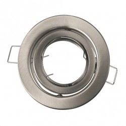 Spot μεταλλ. Χωνευτό κινητό DH02 INOX