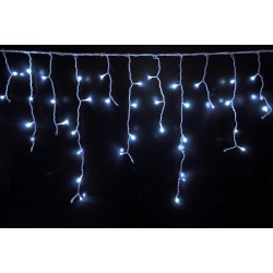 Κουρτίνα ασύμμετρη LED 100L 5.5M ICECLE +επέκταση διάφανο καλ. ΨΥΧΡΟ