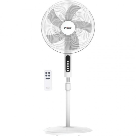 Ανεμιστήρας Ορθοστάτης PRSF-80414 Primo 18'' 45εκ. Λευκός με Τηλεχειριστήριο Ανεμιστήρας Ορθοστάτης PRSF-80414 Primo 18'' 45εκ. Λευκός με Τηλεχειριστήριο