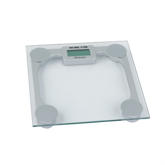 Ζυγαριά Σώματος PRBS-40280 Primo 180Kg Υάλινη 